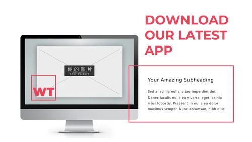 现代黑红体育运动锻炼健身房宣传PPT模板