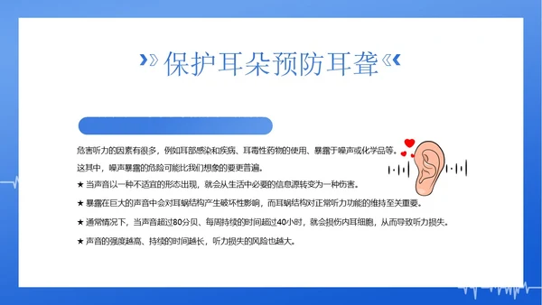 3月3日全国爱耳日爱护耳朵PPT课件