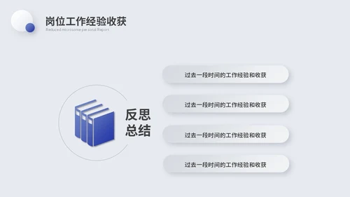 简约微粒体个人述职报告工作汇报自我介绍ppt模板