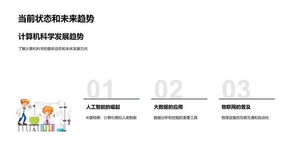 计算机科学教学PPT模板