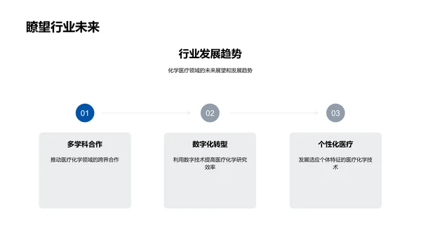 医疗化学述职报告PPT模板