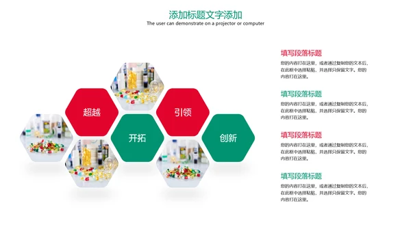 医学医药医疗药丸工作汇报PPT模板