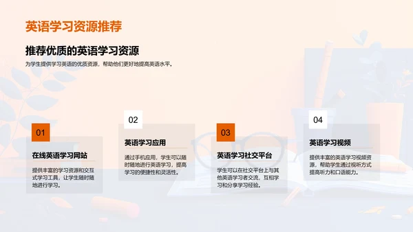 高效英语学习策略PPT模板