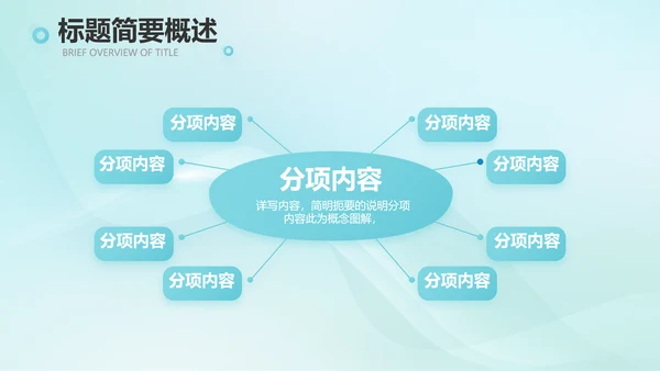 蓝色简约医院医疗工作汇报总结PPT