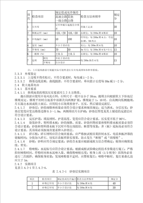 公路工程质量检验评定标准(土建工程)1