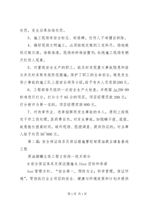 安全保证体系及措施.docx