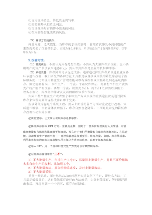 精益生产管理八大浪费和解决方法(详细版).docx