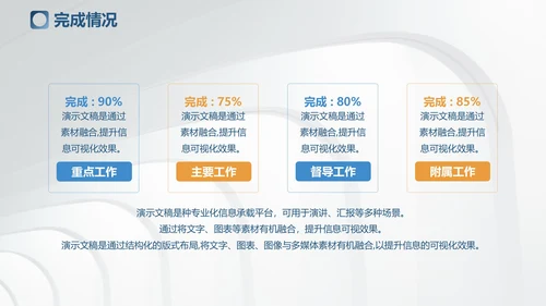 欧美简约风工作总结汇报