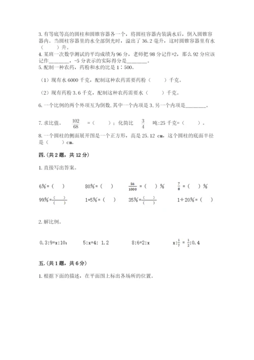 小升初数学综合模拟试卷附参考答案（轻巧夺冠）.docx