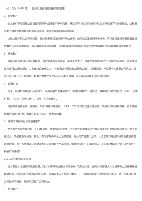 彩票网站常用推广法样本.docx