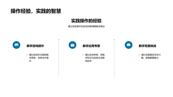 数学知识探索PPT模板