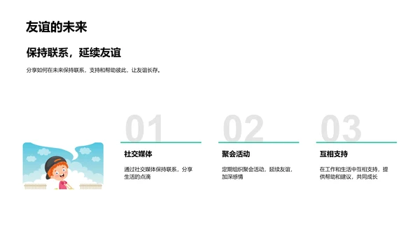 毕业图集分享PPT模板
