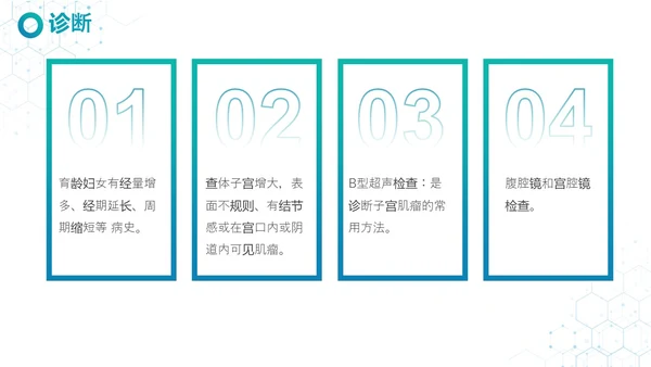 蓝白色实拍简约风疾病查房妇科护理查房PPT