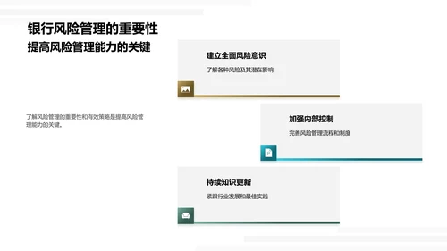 掌握银行风险管理