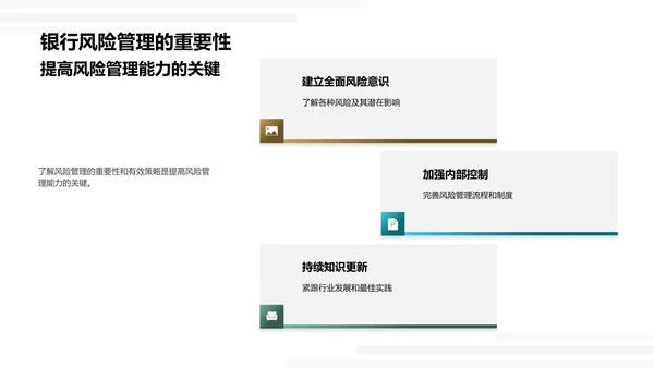 掌握银行风险管理