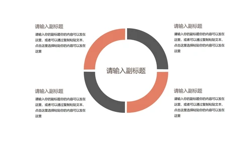 黄色渐变风年度总结汇报PPT模板