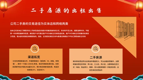 中国风开工大吉模板通用PPT模板