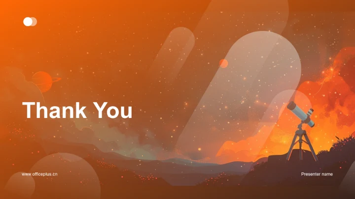 太空探索知识普及PPT模板