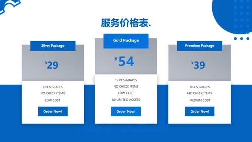 蓝色企业宣传公司简介产品推广PPT模板