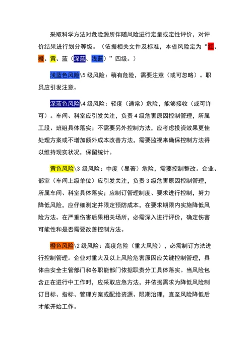 最新安全风险分级管控标准体系分析报告.docx
