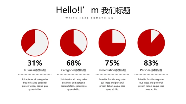 红色简约医疗医学动态PPT