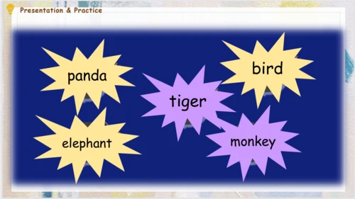 Unit 4 We love animals B Let's learn & Let's do 课件