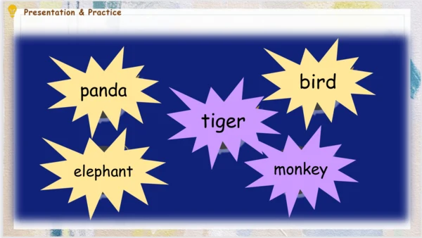 Unit 4 We love animals B Let's learn & Let's do 课件
