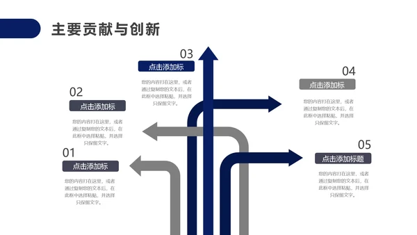 毕业答辩研究生大学毕业论文答辩PPT模版