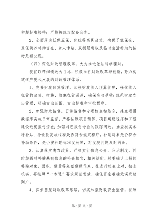 乡镇财政所工作总结范文.docx