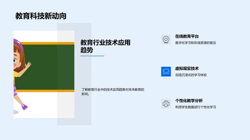 AI技术在教育领域的运用PPT模板