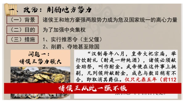 义务教育七年级历史上册2024年版第12课大一统王朝的巩固【课件】