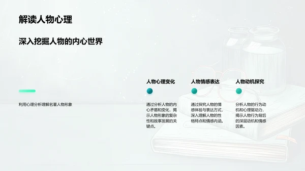 名著解析教学PPT模板