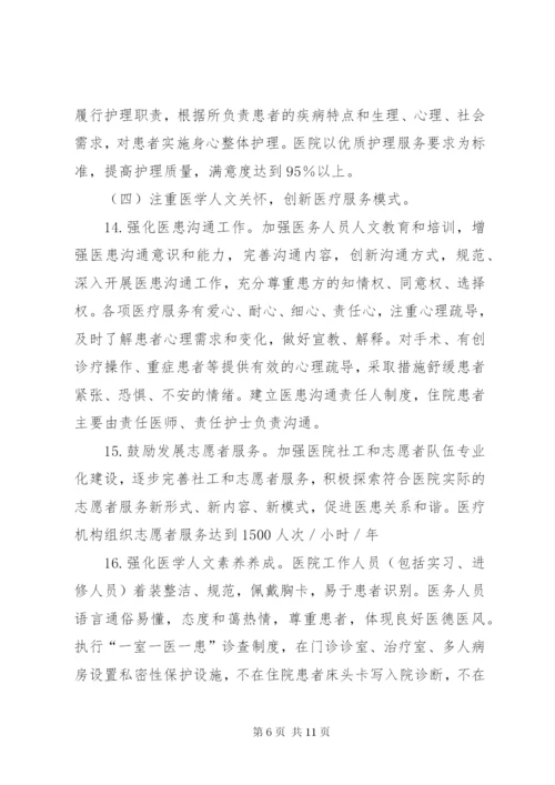 改善医疗服务行动实施方案 (4).docx