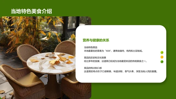 绿色商务现代旅游文化介绍PPT模板