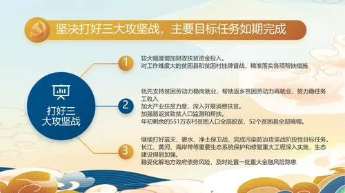 大气党风廉政建设工作总结动态PPT