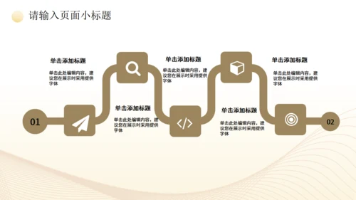 金色质感年终汇报工作总结通用PPT模板
