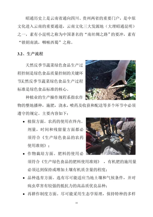 天淮农民种植专业合作社商务计划书.docx