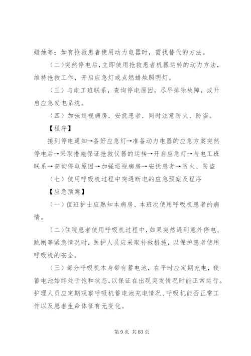 乡镇医院各种应急预案及程序.docx