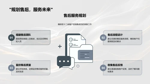 双十二金融营销策略PPT模板