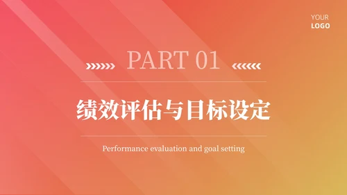 橙色简约风生产运营绩效工作汇报