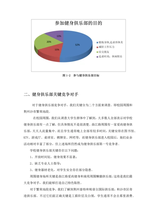 健身中心进入校园专项策划案.docx