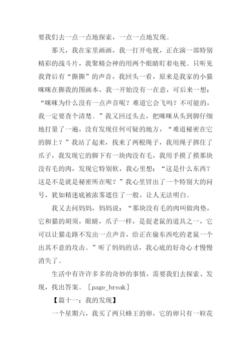 作文我的发现400字.docx