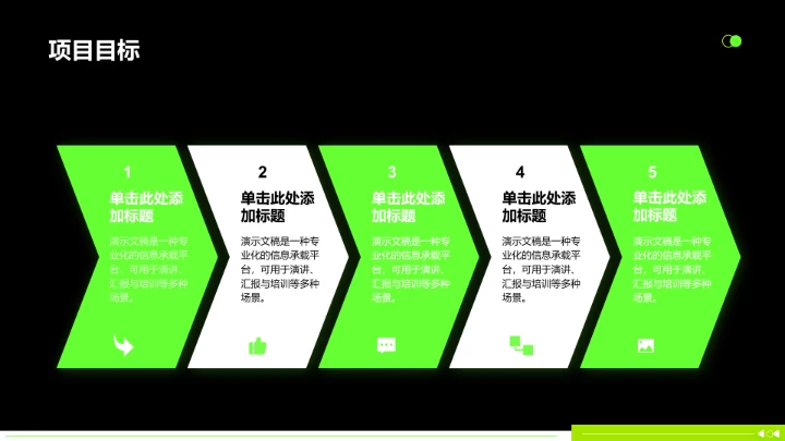 年中目标达成情况汇报PPT模板