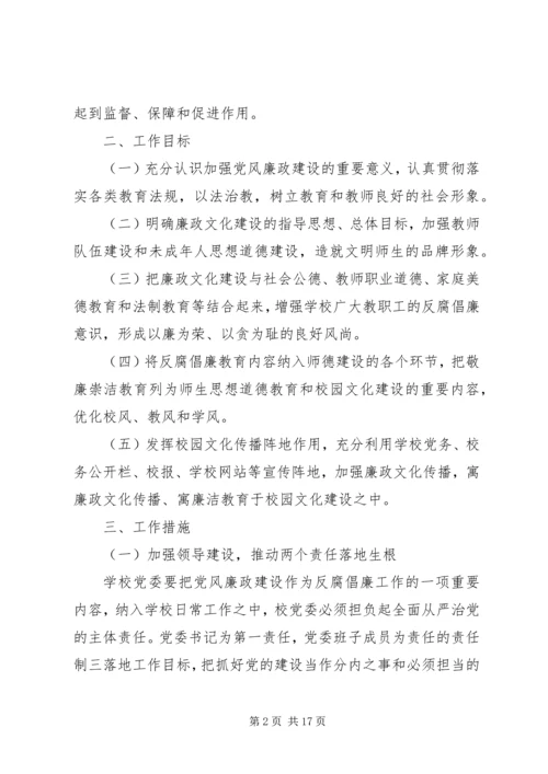 企业党风廉政建设新年工作计划.docx