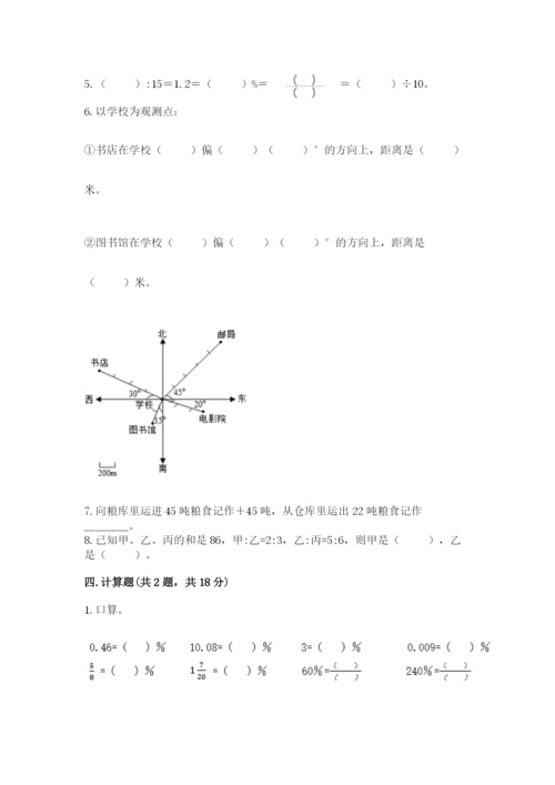 小升初六年级期末测试卷（达标题）.docx