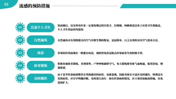 预防春季传染病主题班会ppt模板