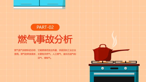 家用天燃气安全知识使用培训ppt模板