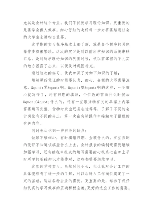 大学生会计实习报告范文3000字.docx