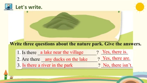 Unit 6 In a nature park Part B Read and write课件(共2