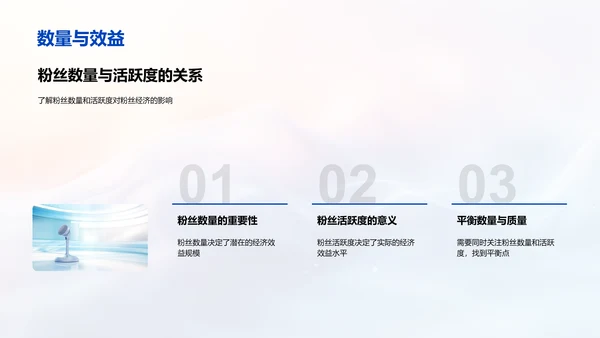 粉丝经济运营PPT模板